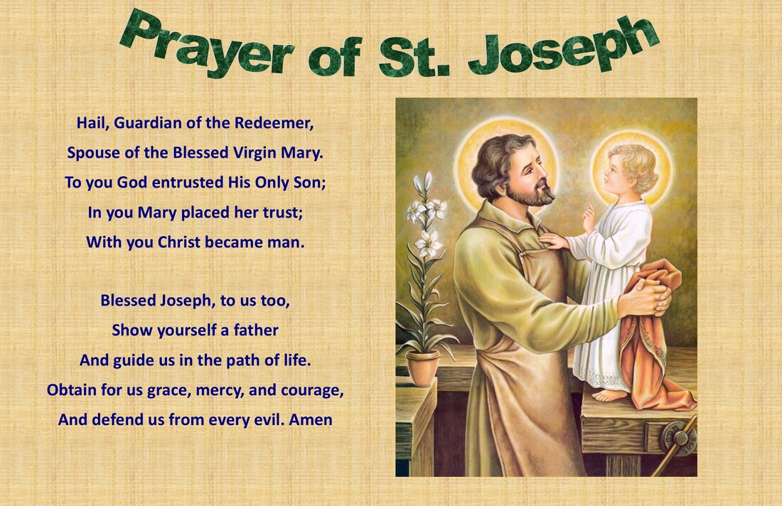 Prayer of St. Joseph, SAINT POLYCARP CATHOLIC CHURCH