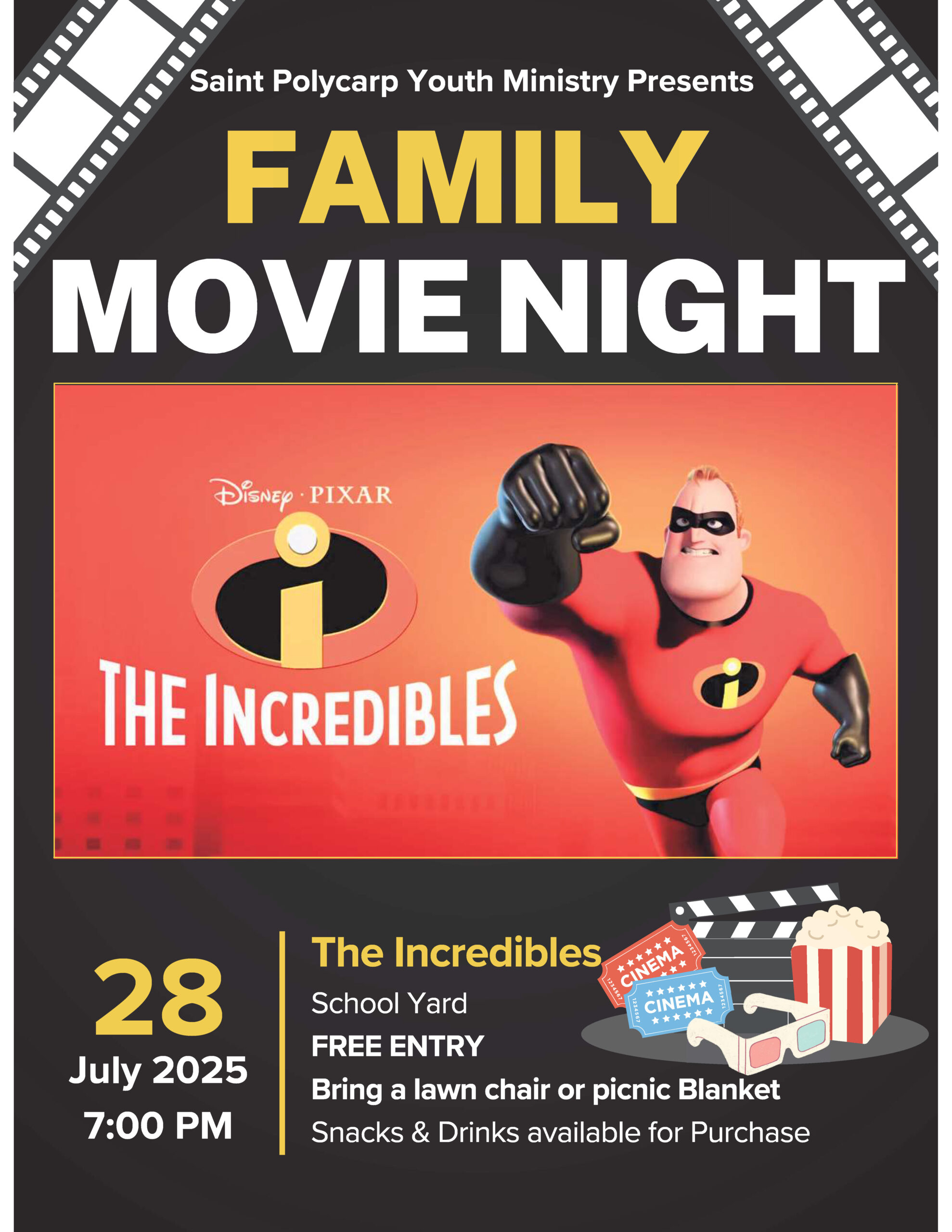 Family Movie Night – The Incredibles