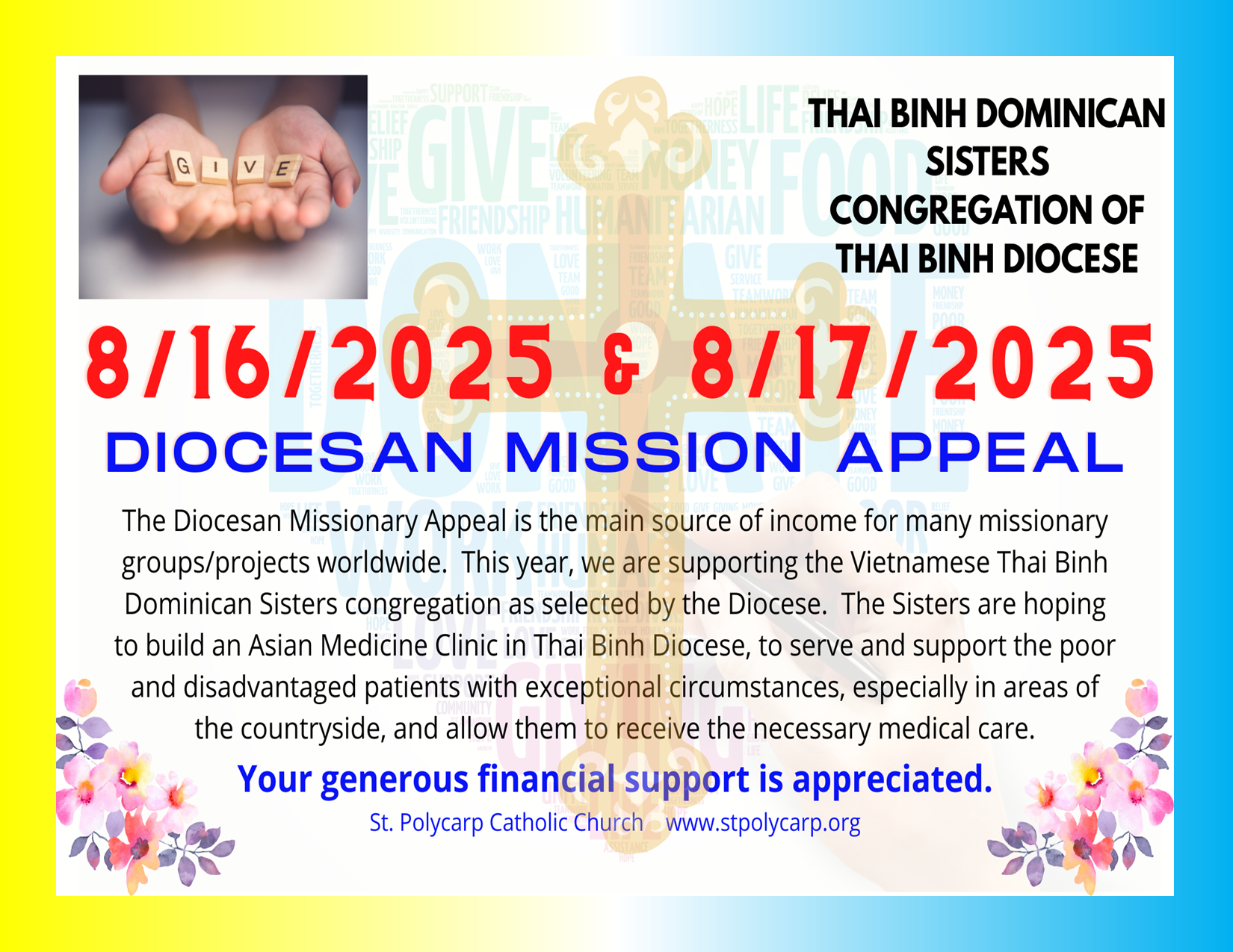 The Annual Diocesan Mission Appeal
